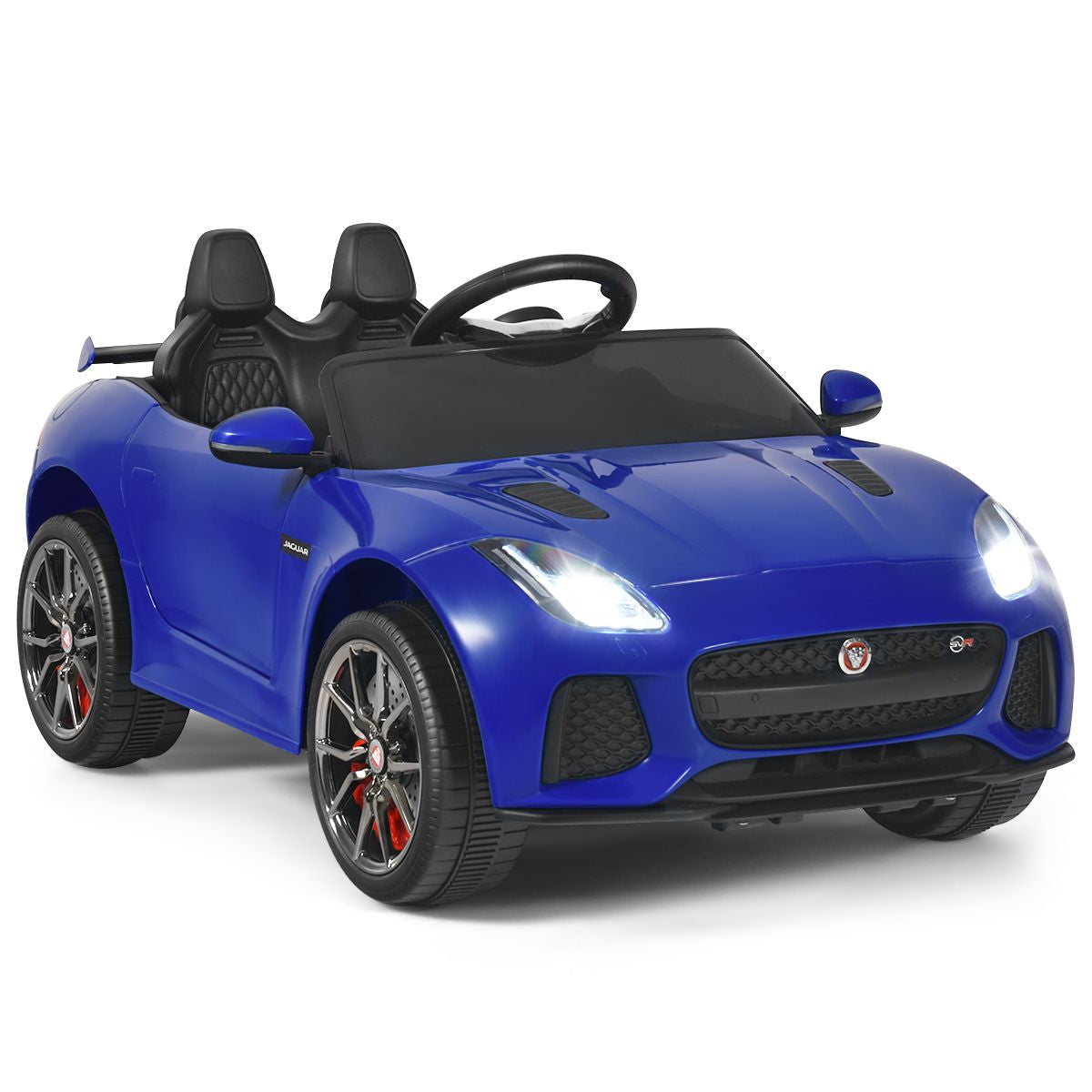 Elektro Kinderauto Mit Geschichten & Musik & Hupe & Scheinwerfer & 2,4G Fernbedienung