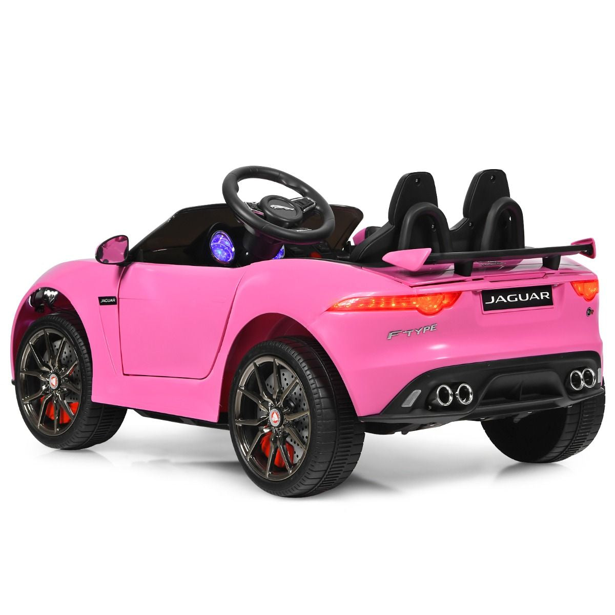 Elektro Kinderauto Mit Geschichten & Musik & Hupe & Scheinwerfer & 2,4G Fernbedienung