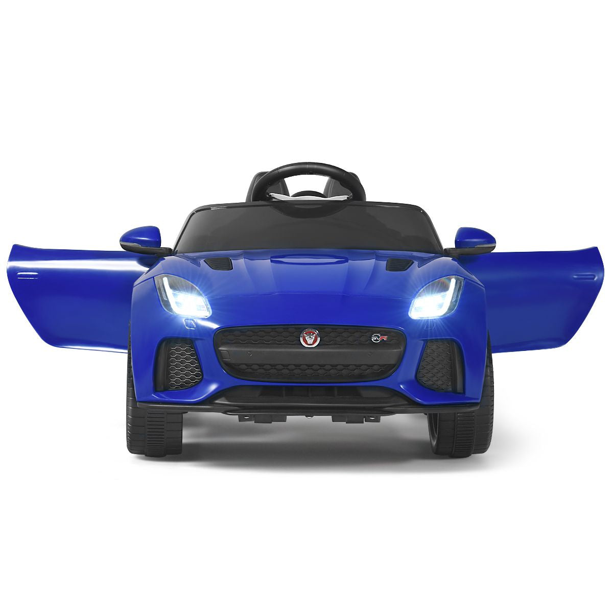 Elektro Kinderauto Mit Geschichten & Musik & Hupe & Scheinwerfer & 2,4G Fernbedienung