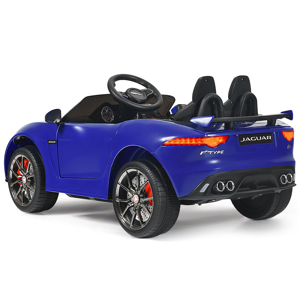 Elektro Kinderauto Mit Geschichten & Musik & Hupe & Scheinwerfer & 2,4G Fernbedienung