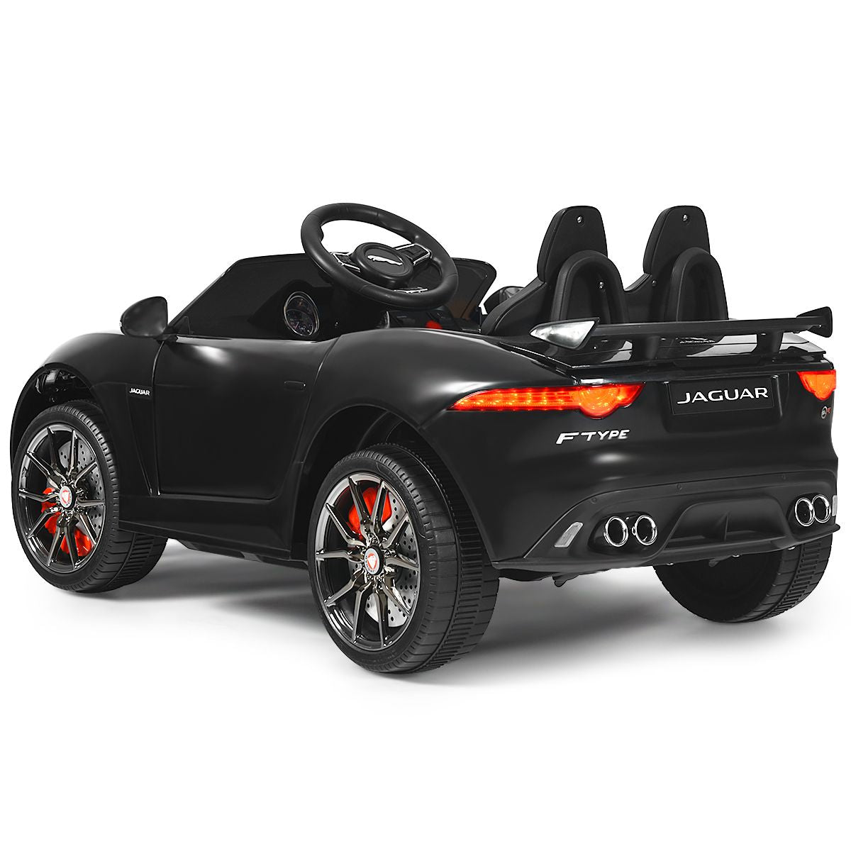 Elektro Kinderauto Mit Geschichten & Musik & Hupe & Scheinwerfer & 2,4G Fernbedienung