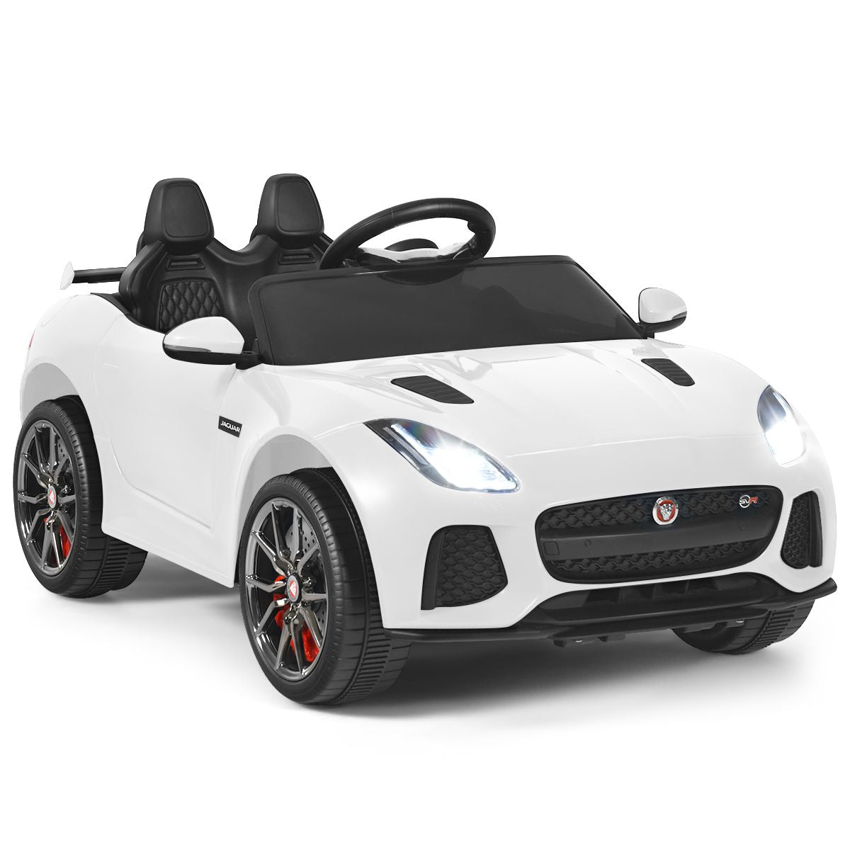 Elektro Kinderauto Mit Geschichten & Musik & Hupe & Scheinwerfer & 2,4G Fernbedienung