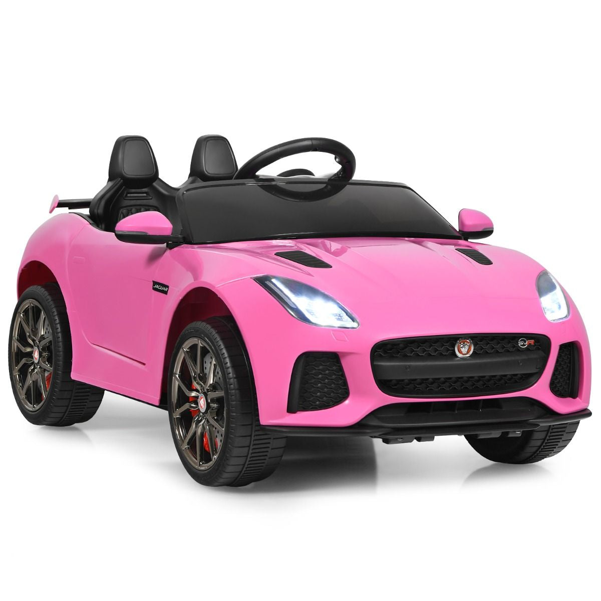 Elektro Kinderauto Mit Geschichten & Musik & Hupe & Scheinwerfer & 2,4G Fernbedienung