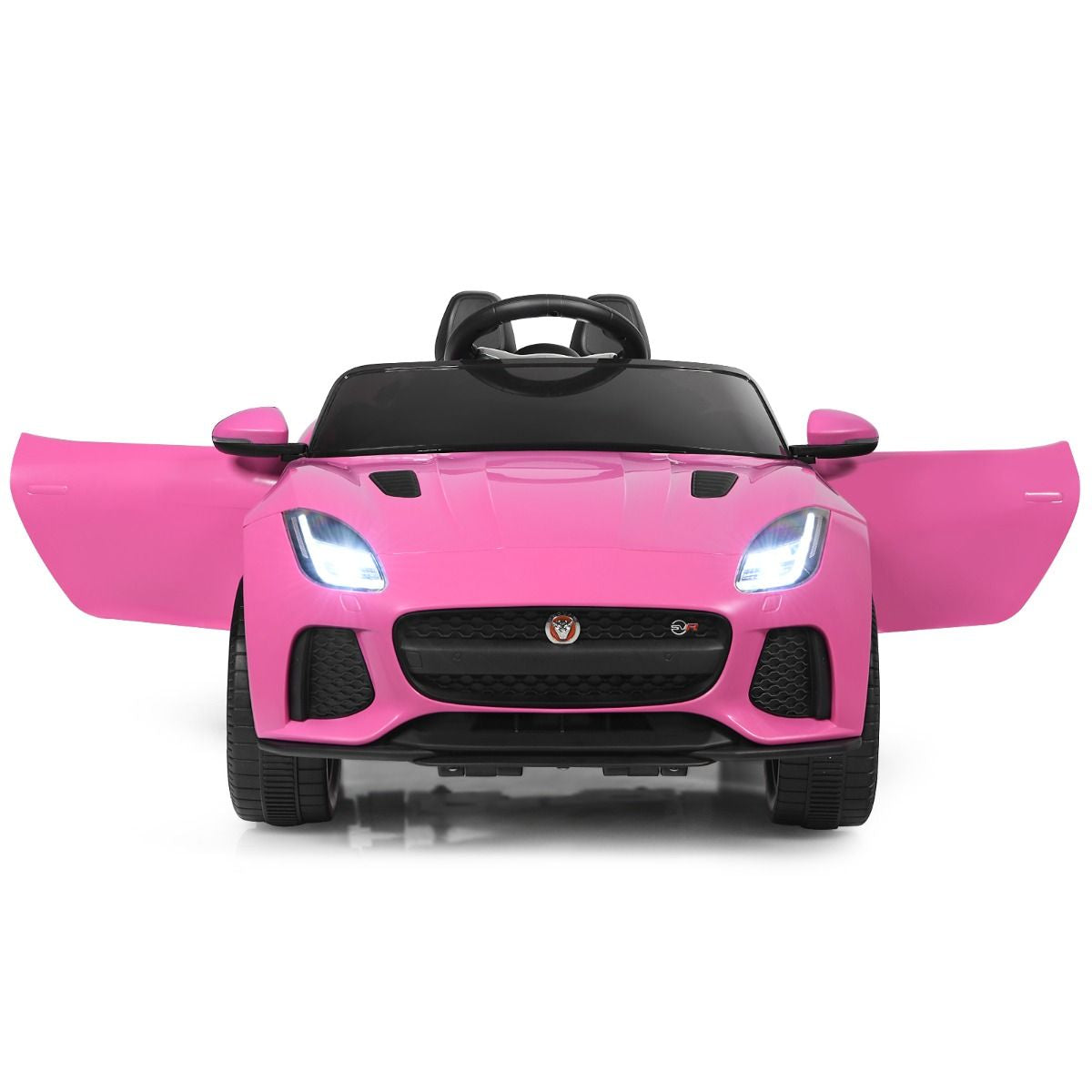 Elektro Kinderauto Mit Geschichten & Musik & Hupe & Scheinwerfer & 2,4G Fernbedienung