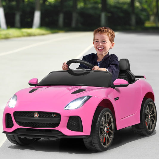 Elektro Kinderauto Mit Geschichten & Musik & Hupe & Scheinwerfer & 2,4G Fernbedienung